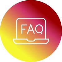 FAQ Vector Icon