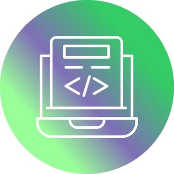 Coding Vector Icon