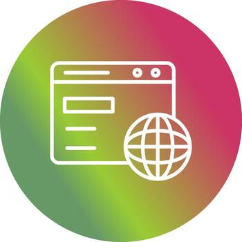 Browser Vector Icon
