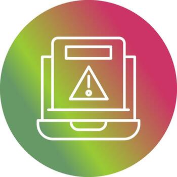 Error Vector Icon