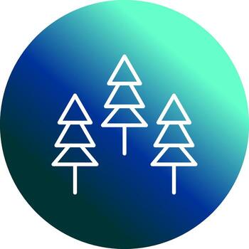 Forest Vector Icon