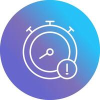 Run Time Vector Icon