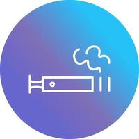 Electronic Cigarette Vector Icon