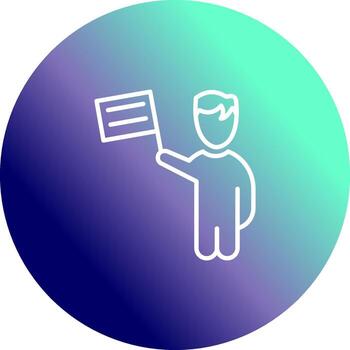 Protest Vector Icon
