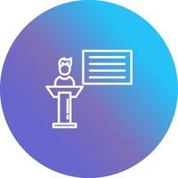 Seminar Vector Icon