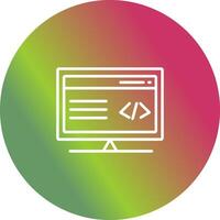 Clean Code Vector Icon