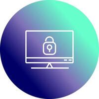 Closed Access Vector Icon