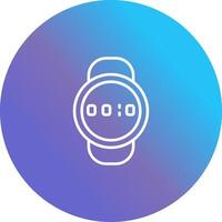 icono de vector de reloj deportivo