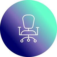 Ancient Chair Vector Icon