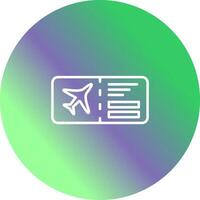 Plane Tickets Vector Icon