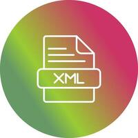 XML Vector Icon