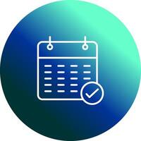 Calendar Vector Icon