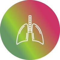 Lungs Vector Icon