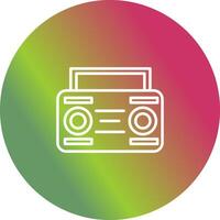 Cassette Player Vector Icon