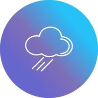 icono de vector de lluvia