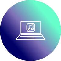 Play Music Vector Icon