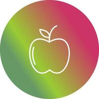 icono de vector de manzanas