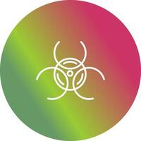 Biological Hazard Vector Icon