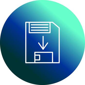 Save Vector Icon