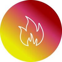 Flame Vector Icon