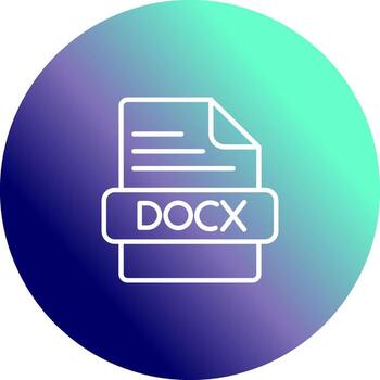DOCX Vector Icon