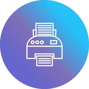 Printer Vector Icon