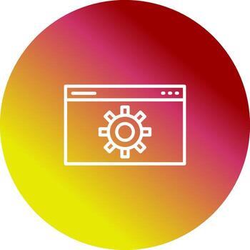 Web Optimization Vector Icon