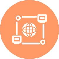 Computer Connection Vector Icon