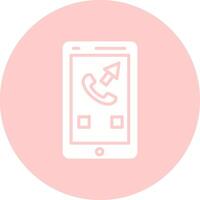 Outgoing Call Vector Icon