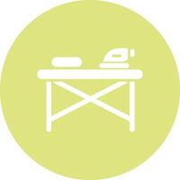 Iron Stand Vector Icon