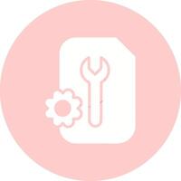 Document Setting Vector Icon