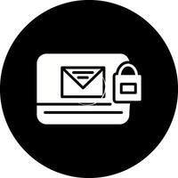 Locked Mail Vector Icon