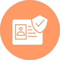 Protected Card Vector Icon
