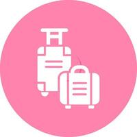 Luggage Bag Vector Icon