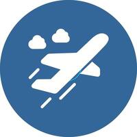 Flight Takeoff Vector Icon