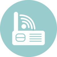 Modem Wifi Vector Icon