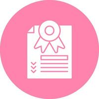 Diploma Vector Icon