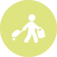 Carrying Bag Vector Icon