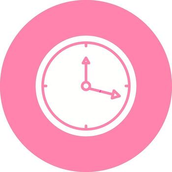 icono de vector de reloj