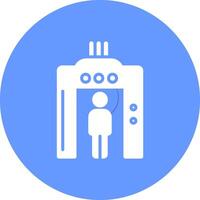 Airport Security Vector Icon