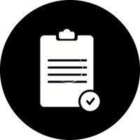 Registered Document Vector Icon