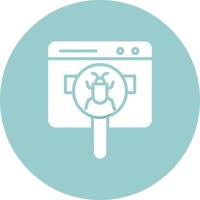 Web Bug Vector Icon