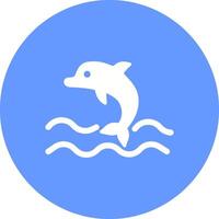 Dolphin Vector Icon