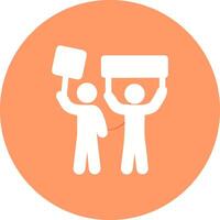 Protester Vector Icon