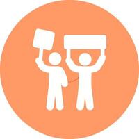 Protester Vector Icon