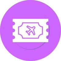 Plane Tickets Vector Icon