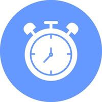 Large Clock Vector Icon