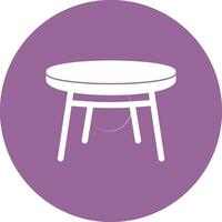 Small Table Vector Icon