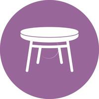 Small Table Vector Icon