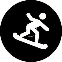 Snowboard Vector Icon